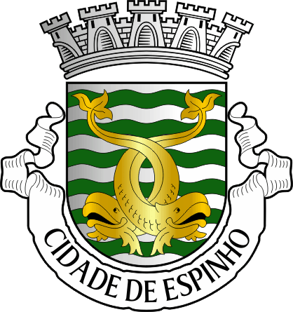 Brasão do Município de Espinho - Espinho municipal coat-of-arms Brasão do Município de Espinho - Espinho municipal coat-of-arms