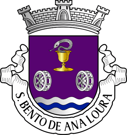 Brasão da antiga freguesia de São Bento de Ana Loura - São Bento de Ana Loura former civil parish, coat-of-arms Brasão da antiga freguesia de São Bento de Ana Loura - São Bento de Ana Loura former civil parish, coat-of-arms