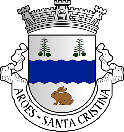 Brasão da freguesia de Arões (Santa Cristina) - Arões (Santa Cristina) civil parish, coat-of-arms Brasão da freguesia de Arões (Santa Cristina) - Arões (Santa Cristina) civil parish, coat-of-arms