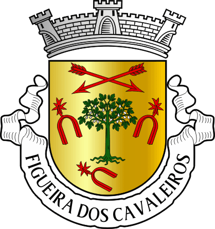 Brasão da freguesia de Figueira dos Cavaleiros - Figueira dos Cavaleiros civil parish, coat-of-arms