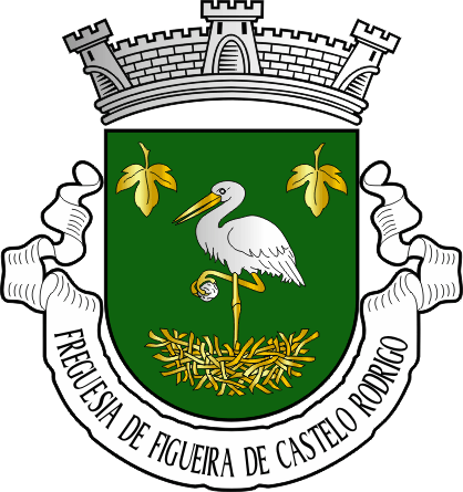 Brasão da freguesia de Figueira de Castelo Rodrigo - Figueira de Castelo Rodrigo civil parish, coat-of-arms Brasão da freguesia de Figueira de Castelo Rodrigo - Figueira de Castelo Rodrigo civil parish, coat-of-arms