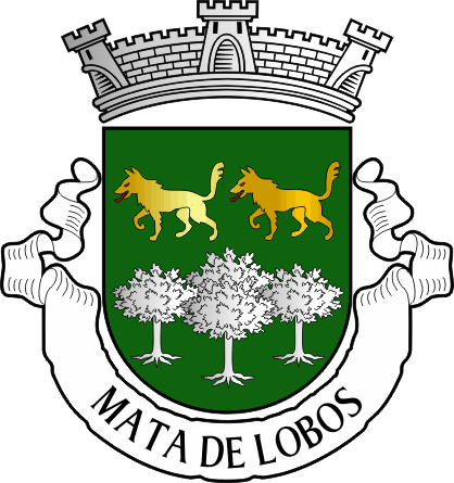 Brasão da freguesia de Mata de Lobos - Mata de Lobos civil parish, coat-of-arms Brasão da freguesia de Mata de Lobos - Mata de Lobos civil parish, coat-of-arms