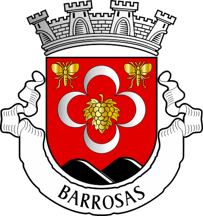 Brasão da Vila de Barrosas - Barrosas Town, coat-of-arms Brasão da Vila de Barrosas - Barrosas Town, coat-of-arms