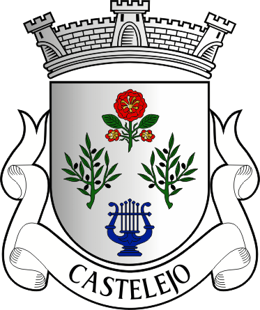 Brasão da freguesia de Castelejo - Castelejo civil parish, coat-of-arms
