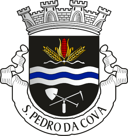 Brasão da antiga freguesia de São Pedro da Cova - São Pedro da Cova former civil parish, coat-of-arms Brasão da antiga freguesia de São Pedro da Cova - São Pedro da Cova former civil parish, coat-of-arms