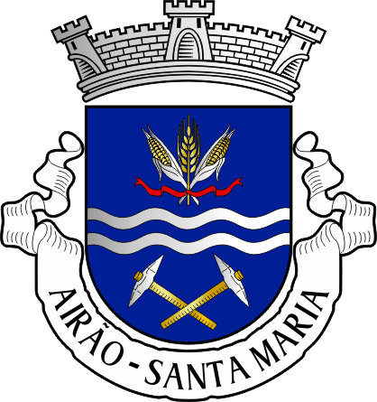 Brasão da antiga freguesia de Airão (Santa Maria) - Airão (Santa Maria) former civil parish, coat-of-arms Brasão da antiga freguesia de Airão (Santa Maria) - Airão (Santa Maria) former civil parish, coat-of-arms