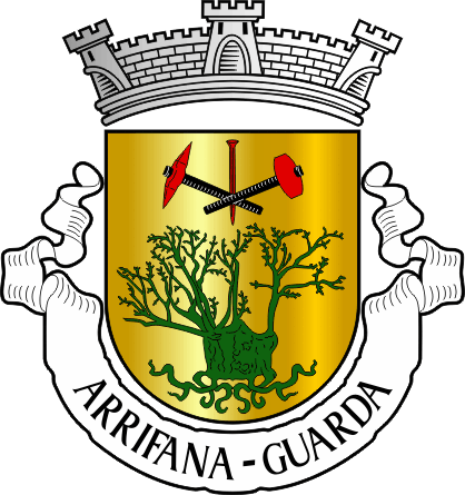 Brasão da freguesia de Arrifana - Arrifana civil parish, coat-of-arms Brasão da freguesia de Arrifana - Arrifana civil parish, coat-of-arms