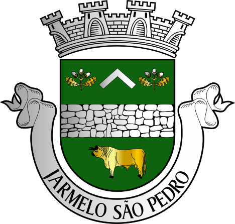 Brasão da Freguesia de Jarmelo São Pedro - Jarmelo São Pedro civil parish, coat-of-arms Brasão da Freguesia de Jarmelo São Pedro - Jarmelo São Pedro civil parish, coat-of-arms
