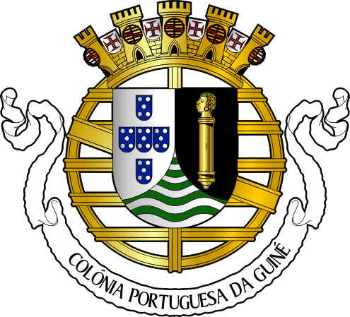 Brasão da colónia da Guiné - Portuguese Guinea colony coat-of-arms Brasão da colónia da Guiné - Portuguese Guinea colony coat-of-arms