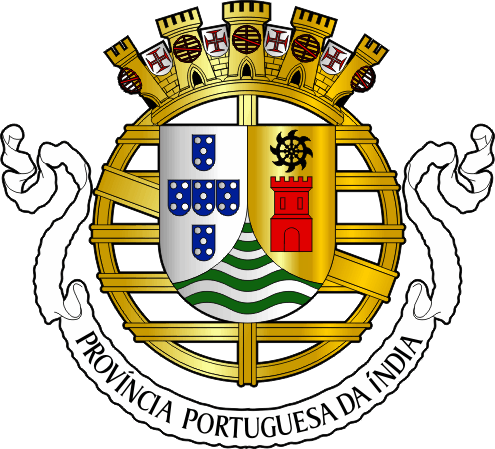 Brasão da província ultramarina da Índia - India overseas province coat-of-arms