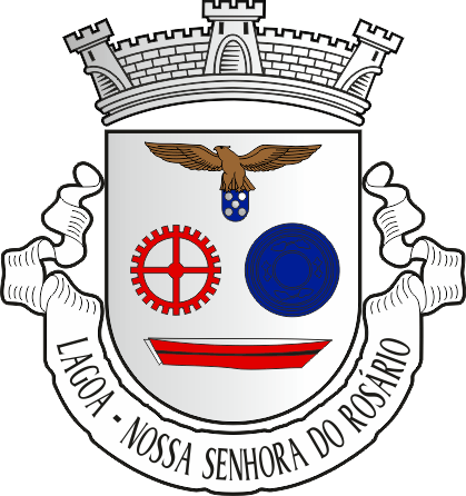Brasão da freguesia de Lagoa (Nossa Senhora do Rosário) - Lagoa (Nossa Senhora do Rosário) civil parish, coat-of-arms