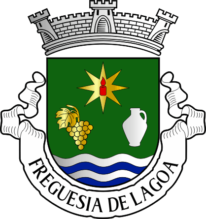 Brasão da antiga freguesia de Lagoa - Lagoa former civil parish, coat-of-arms