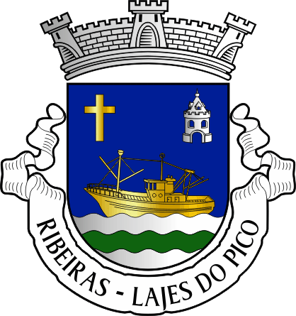 Brasão da freguesia de Ribeiras - Ribeiras civil parish, coat-of-arms Brasão da freguesia de Ribeiras - Ribeiras civil parish, coat-of-arms