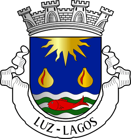 Brasão da freguesia da Luz - Luz civil parish, coat-of-arms Brasão da freguesia da Luz - Luz civil parish, coat-of-arms