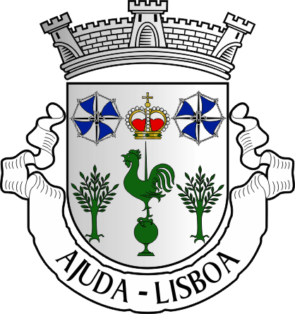 Brasão da freguesia da Ajuda - Ajuda civil parish, coat-of-arms Brasão da freguesia da Ajuda - Ajuda civil parish, coat-of-arms