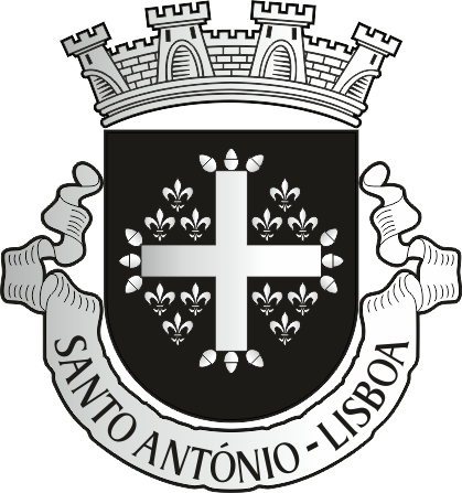 Brasão da freguesia de Santo António - Santo António civil parish, coat-of-arms Brasão da freguesia de Santo António - Santo António civil parish, coat-of-arms