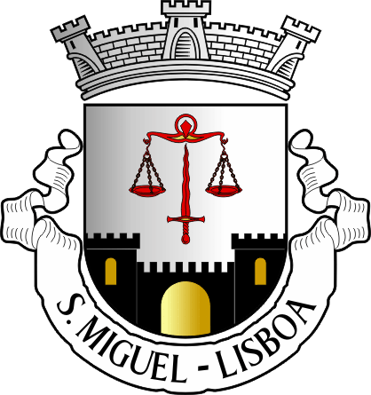 Brasão da antiga freguesia de São Miguel - São Miguel former civil parish, coat-of-arms Brasão da antiga freguesia de São Miguel - São Miguel former civil parish, coat-of-arms