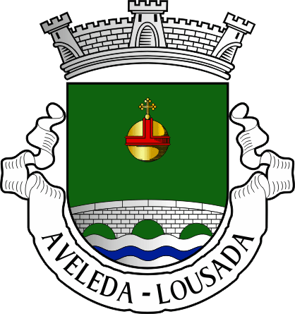 Brasão da freguesia de Aveleda - Aveleda civil parish, coat-of-arms Brasão da freguesia de Aveleda - Aveleda civil parish, coat-of-arms