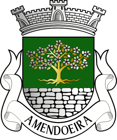 Brasão da freguesia de Amendoeira - Amendoeira civil parish, coat-of-arms