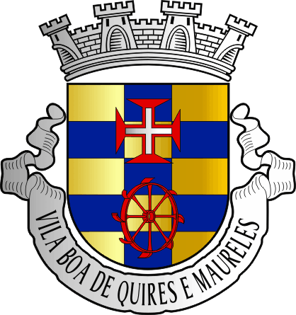 Brasão da Freguesia de Vila Boa de Quires e Maureles - Vila Boa de Quires and Maureles civil parish, coat-of-arms