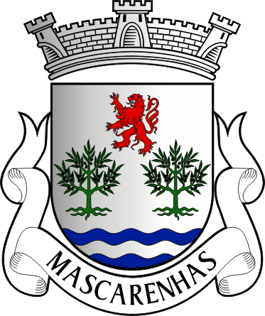 Brasão da freguesia de Mascarenhas - Mascarenhas civil parish, coat-of-arms Brasão da freguesia de Mascarenhas - Mascarenhas civil parish, coat-of-arms