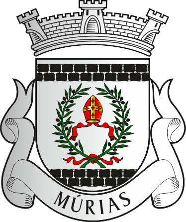 Brasão da freguesia de Múrias - Múrias civil parish, coat-of-arms Brasão da freguesia de Múrias - Múrias civil parish, coat-of-arms
