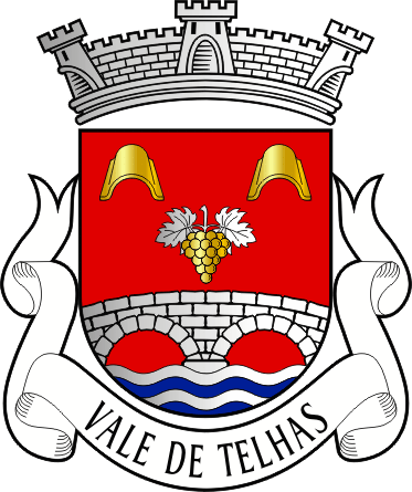 Brasão da freguesia de Vale de Telhas - Vale de Telhas civil parish, coat-of-arms Brasão da freguesia de Vale de Telhas - Vale de Telhas civil parish, coat-of-arms