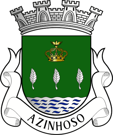 Brasão da freguesia de Azinhoso - Azinhoso civil parish, coat-of-arms Brasão da freguesia de Azinhoso - Azinhoso civil parish, coat-of-arms