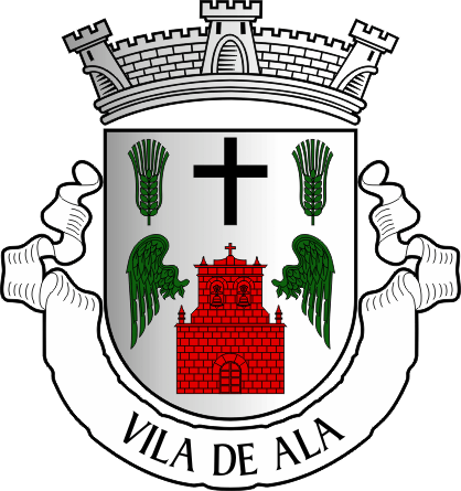 Brasão da freguesia de Vila de Ala - Vila de Ala civil parish, coat-of-arms Brasão da freguesia de Vila de Ala - Vila de Ala civil parish, coat-of-arms