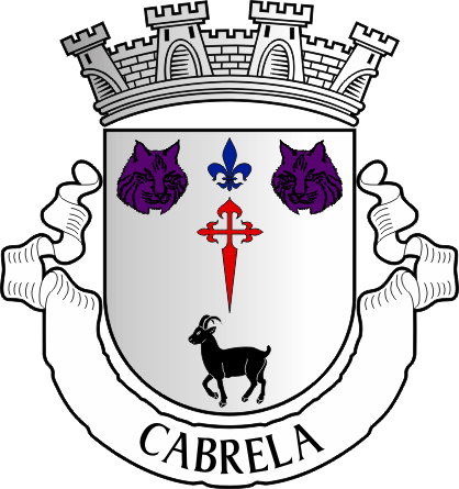 Brasão da freguesia de Cabrela - Cabrela civil parish, coat-of-arms Brasão da freguesia de Cabrela - Cabrela civil parish, coat-of-arms