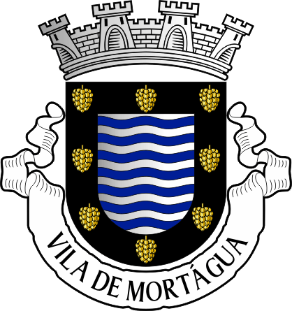 Brasão do Município de Mortágua - Mortágua municipal coat-of-arms Brasão do Município de Mortágua - Mortágua municipal coat-of-arms
