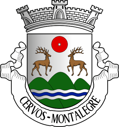 Brasão da freguesia de Cervos - Cervos civil parish, coat-of-arms