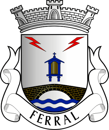 Brasão da freguesia de Ferral - Ferral civil parish, coat-of-arms Brasão da freguesia de Ferral - Ferral civil parish, coat-of-arms