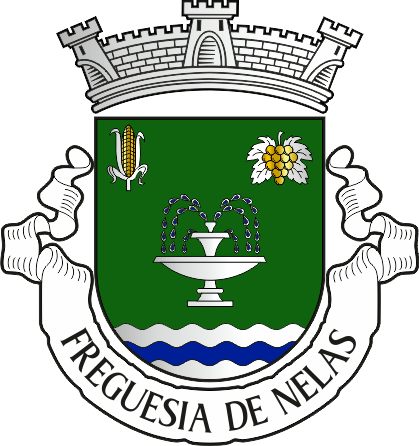 Brasão da freguesia de Nelas - Nelas civil parish, coat-of-arms