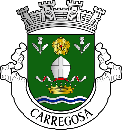 Brasão da freguesia de Carregosa - Carregosa civil parish, coat-of-arms Brasão da freguesia de Carregosa - Carregosa civil parish, coat-of-arms
