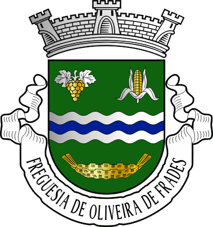 Brasão da antiga freguesia de Oliveira de Frades - Oliveira de Frades former civil parish, coat-of-arms Brasão da antiga freguesia de Oliveira de Frades - Oliveira de Frades former civil parish, coat-of-arms