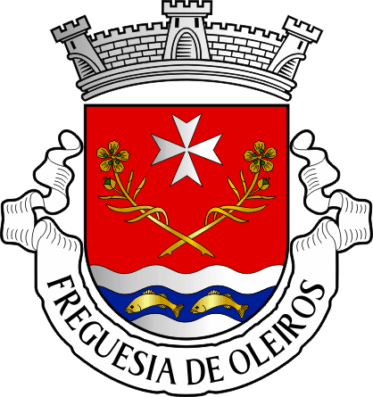 Brasão da antiga freguesia de Oleiros - Oleiros former civil parish, coat-of-arms Brasão da antiga freguesia de Oleiros - Oleiros former civil parish, coat-of-arms