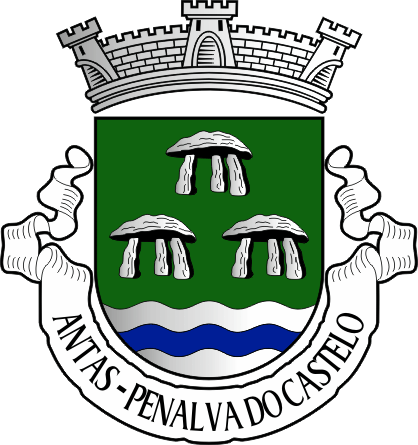 Brasão da antiga freguesia de Antas - Antas former civil parish, coat-of-arms