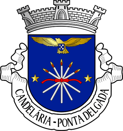 Brasão da freguesia de Candelária - Candelária civil parish, coat-of-arms Brasão da freguesia de Candelária - Candelária civil parish, coat-of-arms