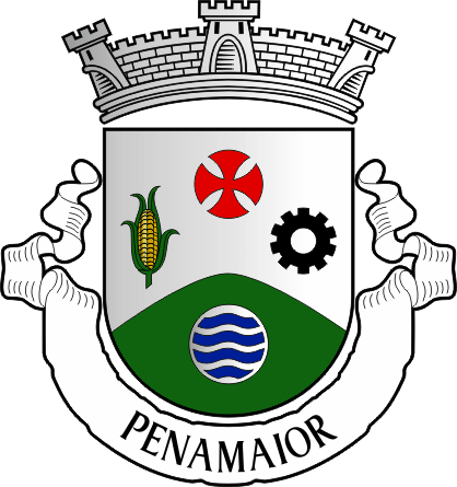 Brasão da freguesia de Penamaior - Penamaior civil parish, coat-of-arms Brasão da freguesia de Penamaior - Penamaior civil parish, coat-of-arms