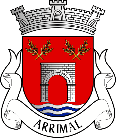 Brasão da antiga freguesia de Arrimal - Arrimal former civil parish, coat-of-arms Brasão da antiga freguesia de Arrimal - Arrimal former civil parish, coat-of-arms