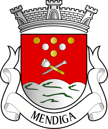 Brasão da antiga freguesia de Mendiga - Mendiga former civil parish, coat-of-arms Brasão da antiga freguesia de Mendiga - Mendiga former civil parish, coat-of-arms