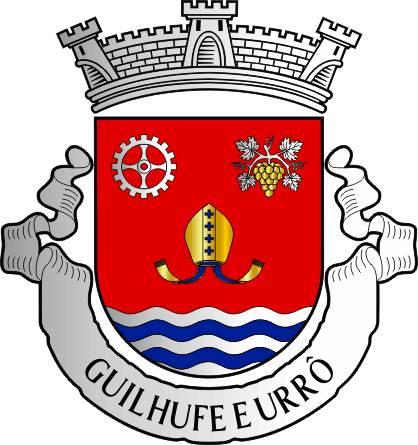 Brasão da Freguesia de Guilhufe e Urrô - Guilhufe and Urrô civil parish, coat-of-arms