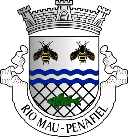 Brasão da freguesia de Rio Mau - Rio Mau civil parish, coat-of-arms