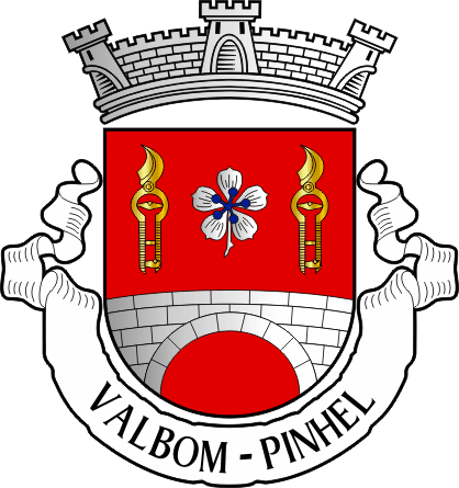 Brasão da antiga freguesia de Valbom - Valbom former civil parish, coat-of-arms Brasão da antiga freguesia de Valbom - Valbom former civil parish, coat-of-arms