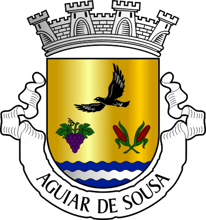 Brasão da freguesia de Aguiar de Sousa - Aguiar de Sousa civil parish, coat-of-arms Brasão da freguesia de Aguiar de Sousa - Aguiar de Sousa civil parish, coat-of-arms