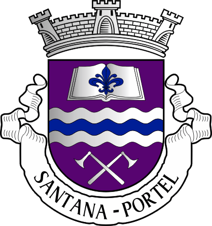 Brasão da freguesia de Santana - Santana civil parish, coat-of-arms Brasão da freguesia de Santana - Santana civil parish, coat-of-arms