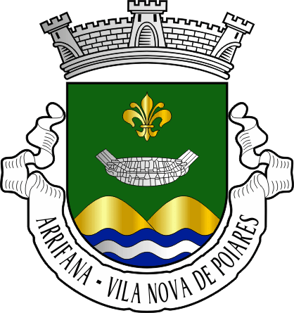 Brasão da freguesia de Arrifana - Arrifana civil parish, coat-of-arms Brasão da freguesia de Arrifana - Arrifana civil parish, coat-of-arms