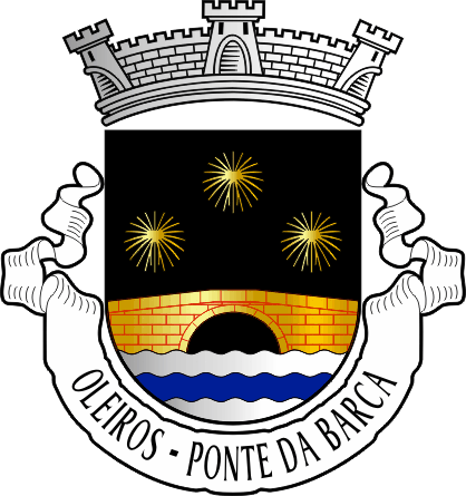 Brasão da freguesia de Oleiros - Oleiros civil parish, coat-of-arms Brasão da freguesia de Oleiros - Oleiros civil parish, coat-of-arms
