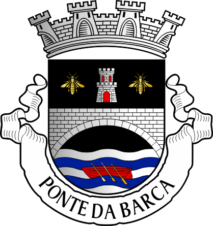 Brasão do Município de Ponte da Barca - Ponte da Barca municipal coat-of-arms Brasão do Município de Ponte da Barca - Ponte da Barca municipal coat-of-arms